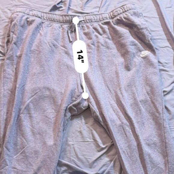 PLUS SIZE 3X Nike Heathered Light Purple Capri Length Sweatpants - Picture 9 of 11